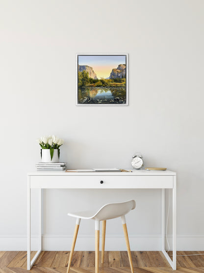 “Yosemite Valley” oil painting