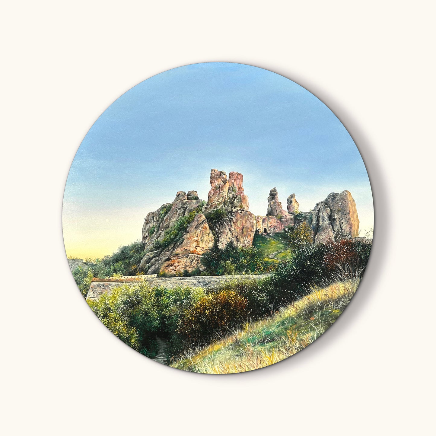 "Belogradchik Rocks" oil painting