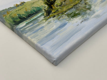 “Goldisthal” oil painting