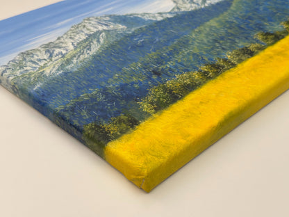 „Säuling und Tagelberg“ oil painting