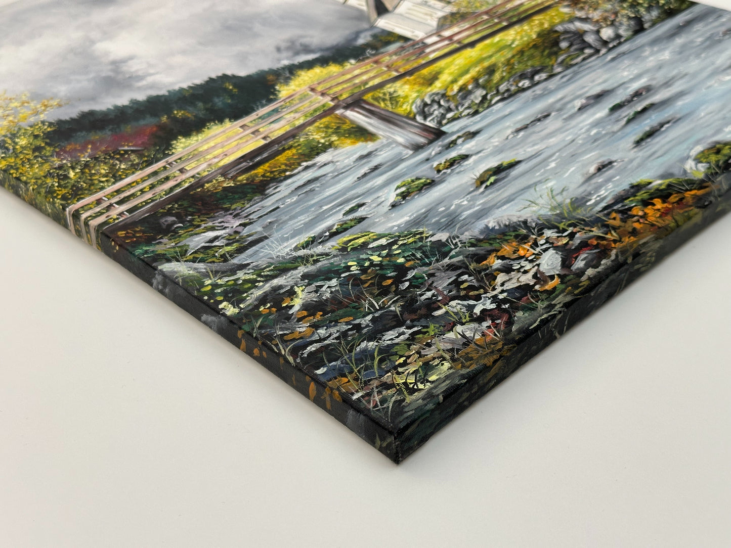 "St. Sebastian in Berchtesgaden" oil painting