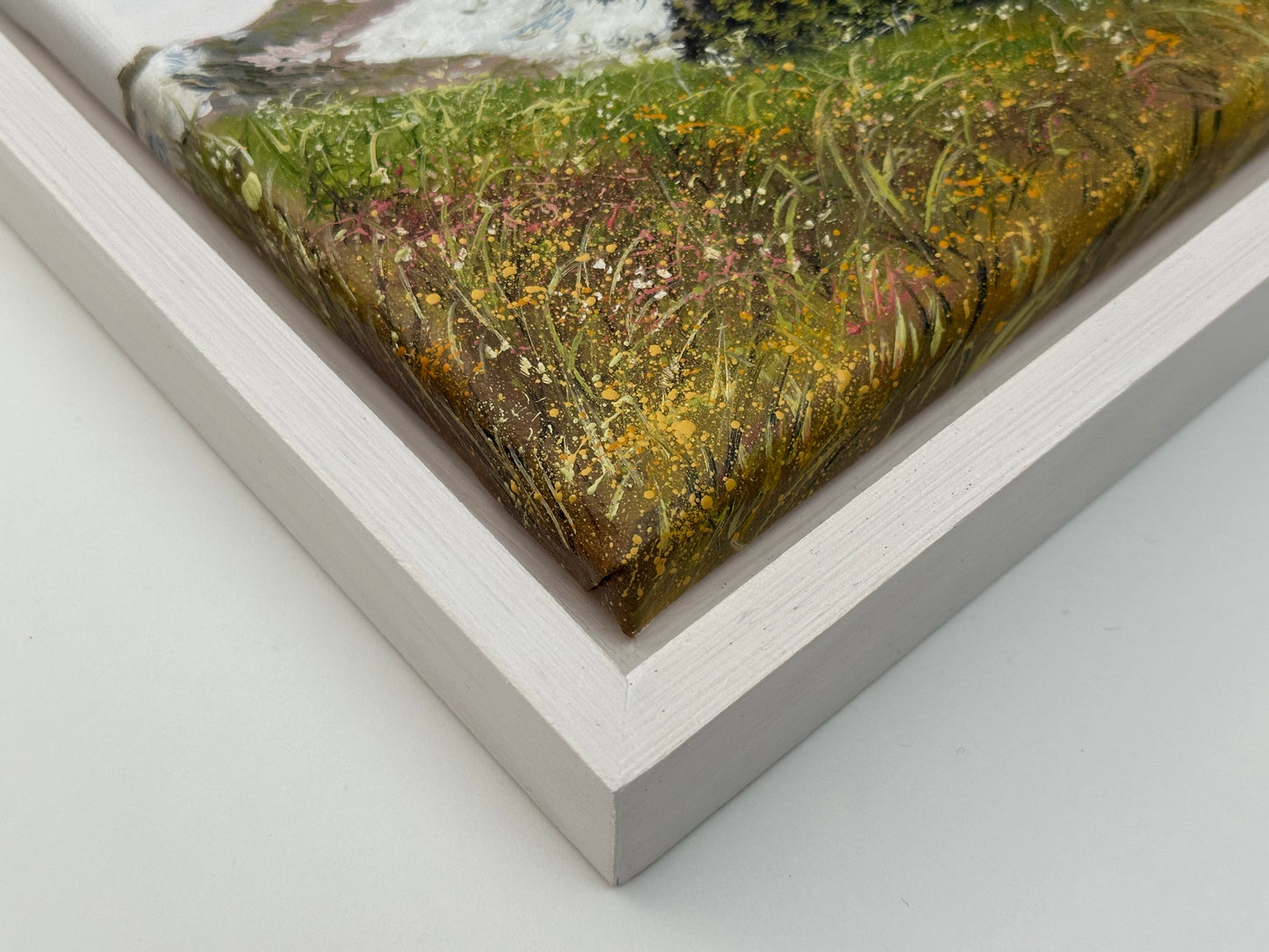 "Mount Sefrit" oil painting