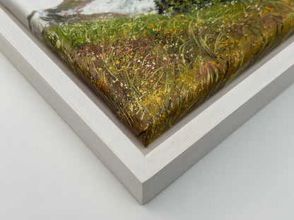 "Mount Sefrit" oil painting