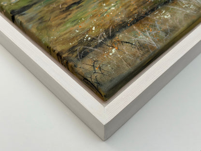 "Près du Lac Fourchu" oil painting