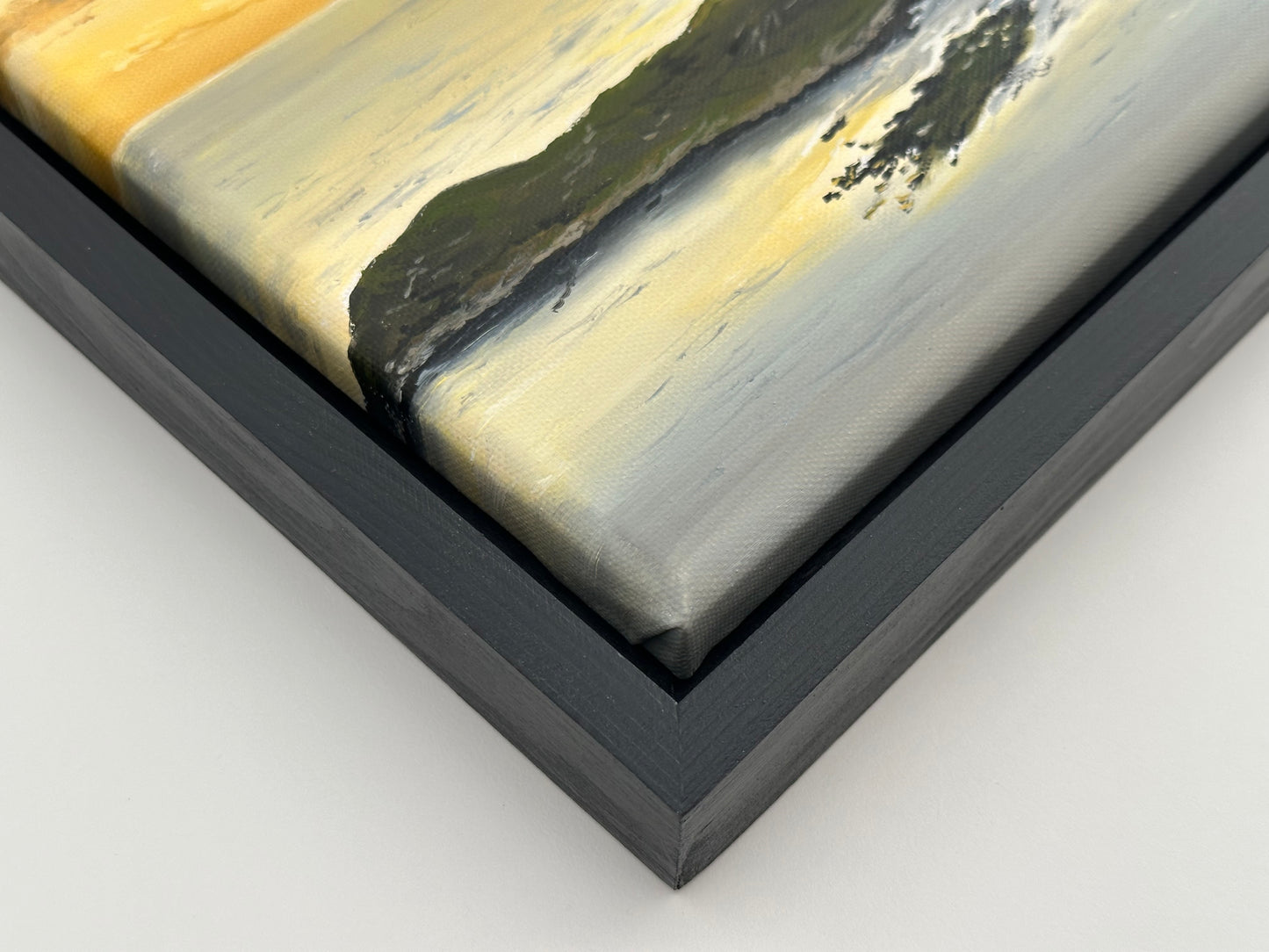 “Sunset over the Lofoten Islands” oil painting