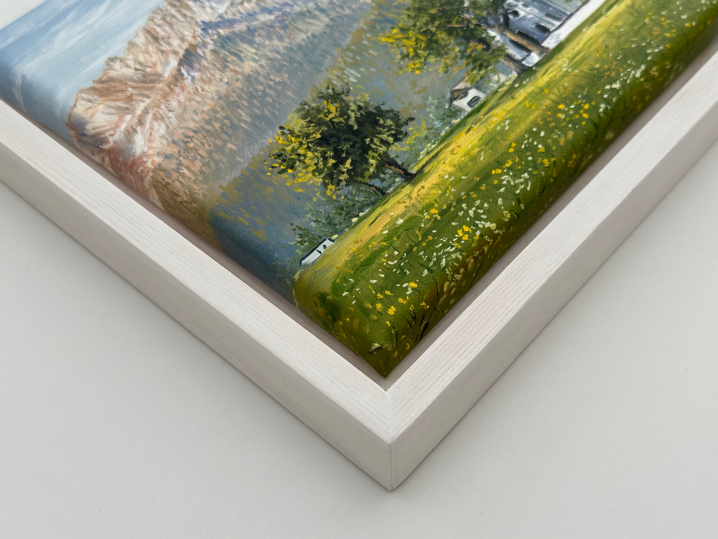 “St. Coloman Church, Bavaria” oil painting