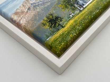 “St. Coloman Church, Bavaria” oil painting