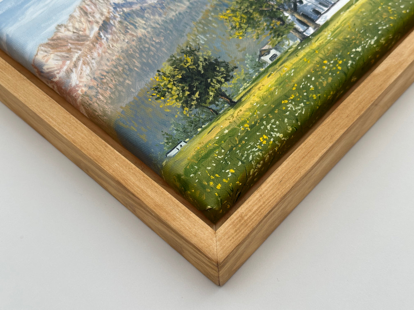 “St. Coloman Church, Bavaria” oil painting