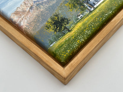 “St. Coloman Church, Bavaria” oil painting