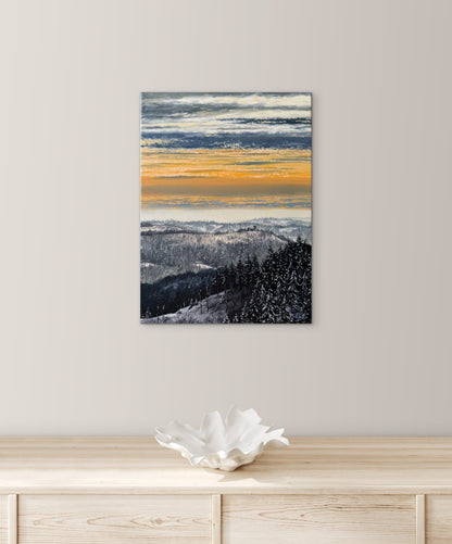 „Ringberg in Thüringer Wald“ oil painting