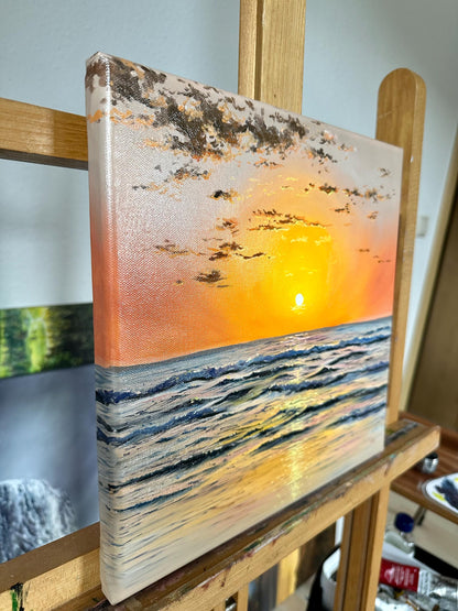 "Sunset over Praia da Adraga"