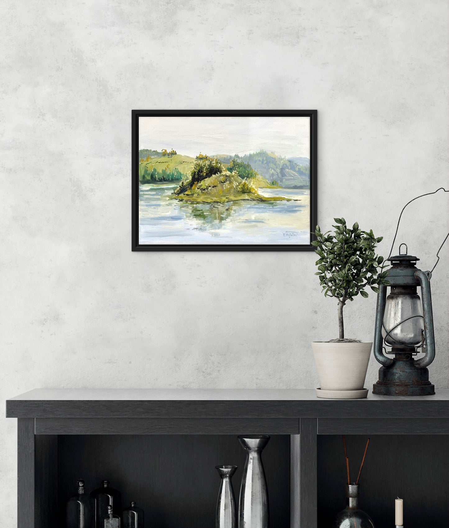 “Goldisthal” oil painting