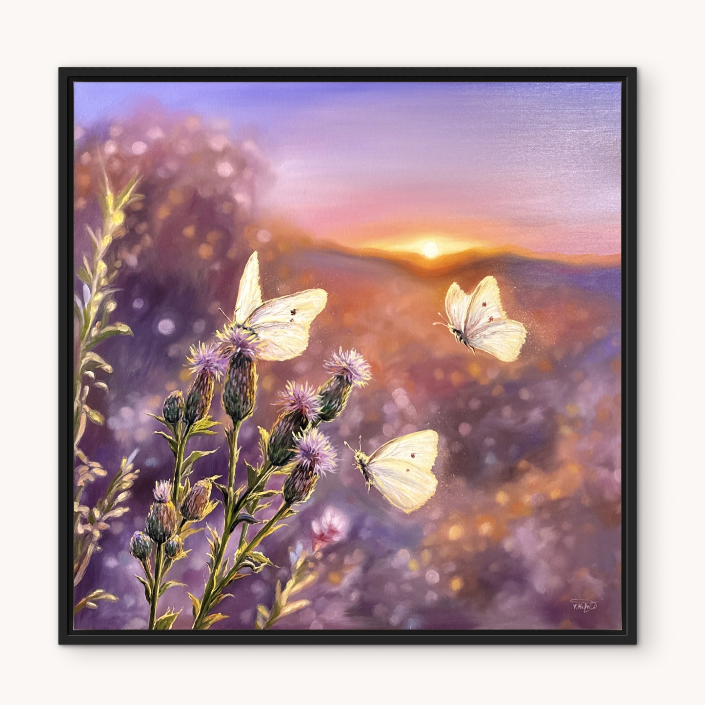 “Echo of the Sun” oil painting