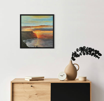 "São Miguel in Azores" oil painting