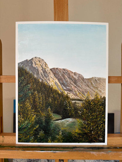 "Lac Fourchu in France"