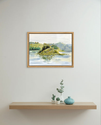 “Goldisthal” oil painting