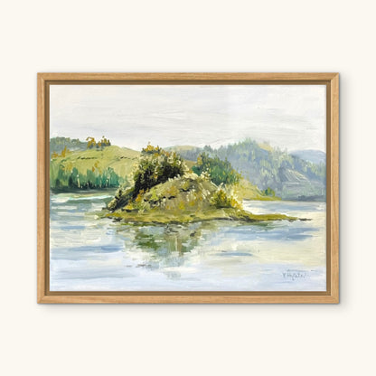 “Goldisthal” oil painting