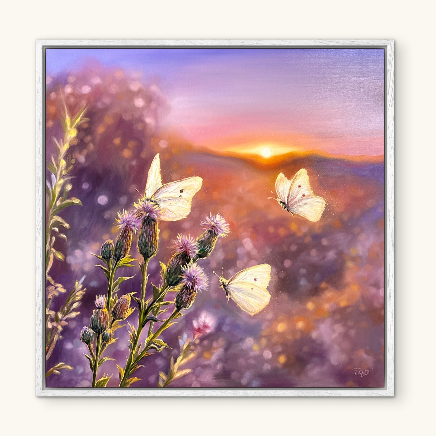 “Echo of the Sun” oil painting